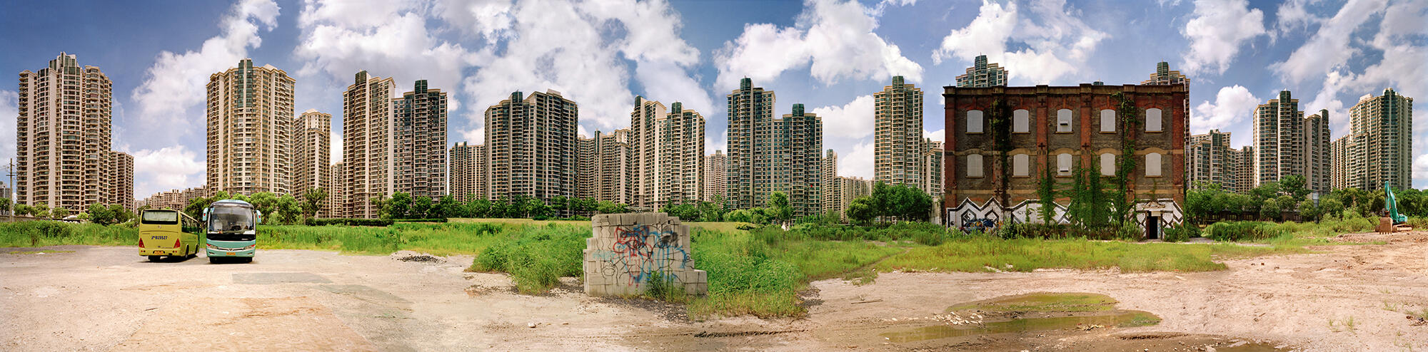 Twenty Thousand City, Shanghai. 2012. 96cm x 392cm
