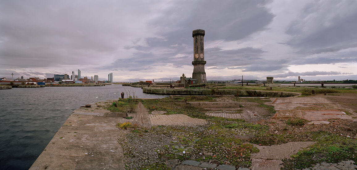 Victoria Clock Tower, Liverpool. 2014. 107cm x 223cm
